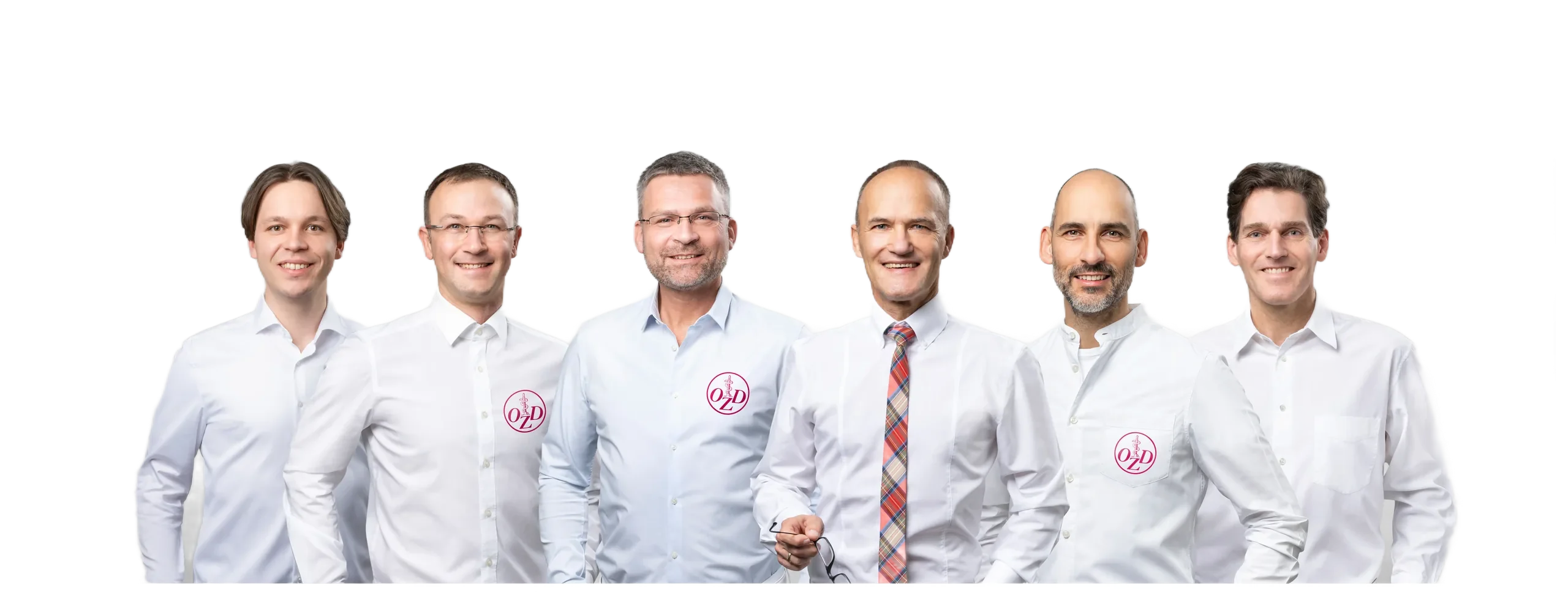 Die sechs Ärzte des Orthopädischen Zentrums Darmstadt